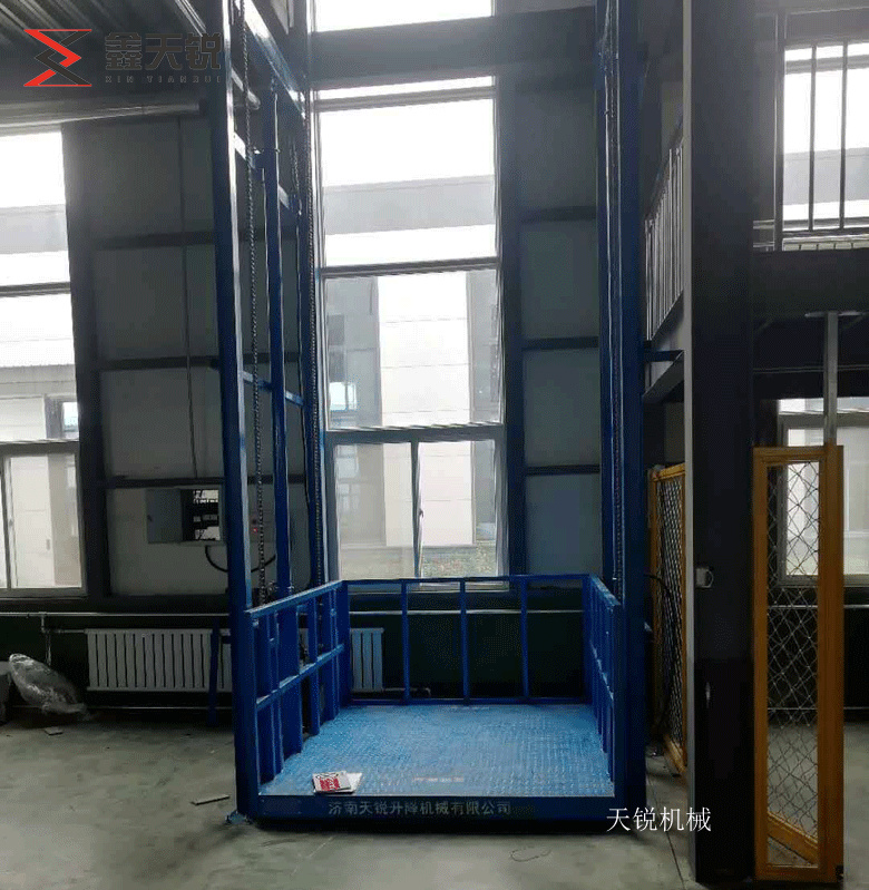 百色导轨式升降机验收合格